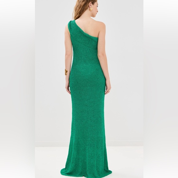 Runaway the Label Silvia Dress Emerald Green / Quality Fabric / XXS Gown Maxi - Picture 8 of 8